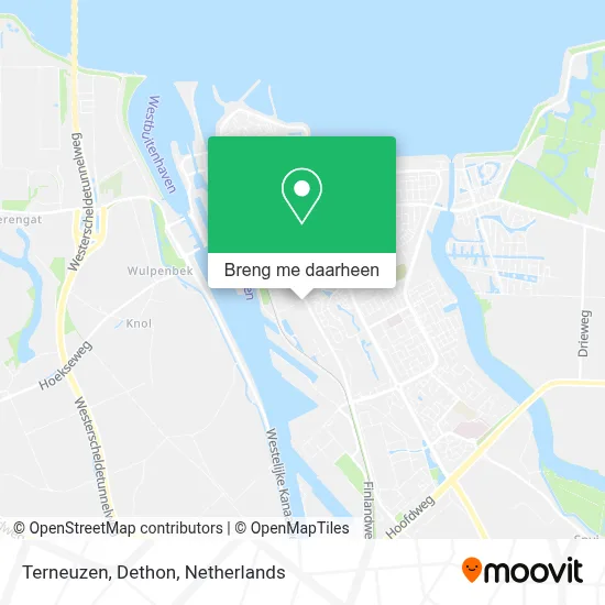 Terneuzen, Dethon kaart