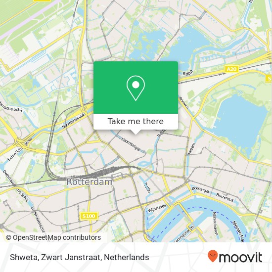 Shweta, Zwart Janstraat kaart