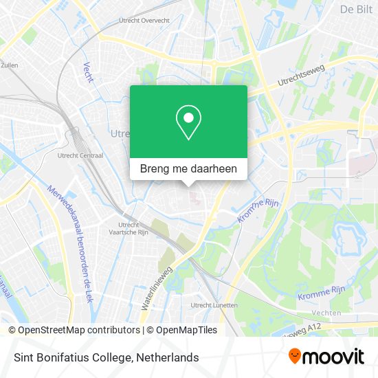 Sint Bonifatius College kaart