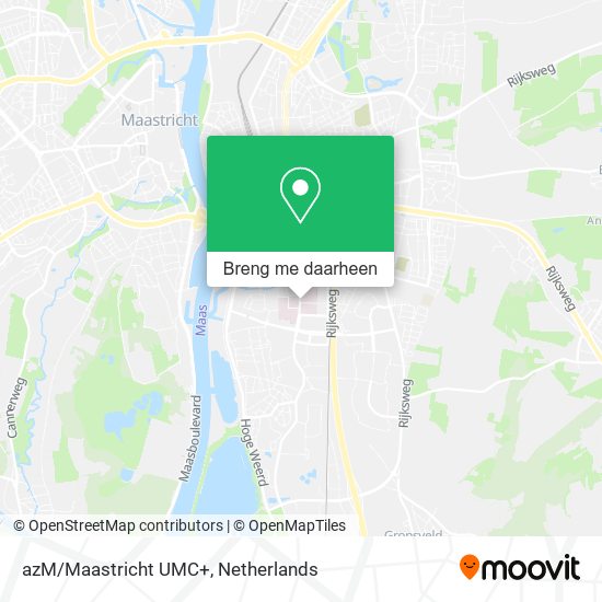 azM/Maastricht UMC+ kaart
