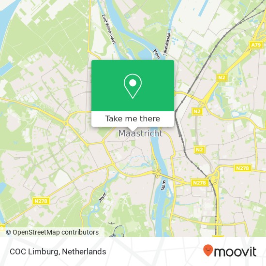 COC Limburg kaart