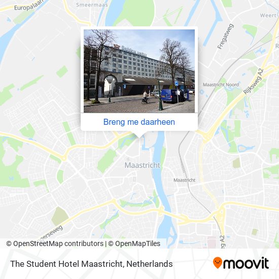 The Student Hotel Maastricht kaart