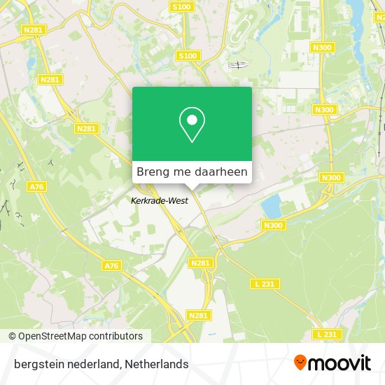 bergstein nederland kaart