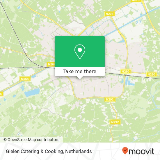 Gielen Catering & Cooking kaart