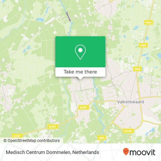 Medisch Centrum Dommelen kaart