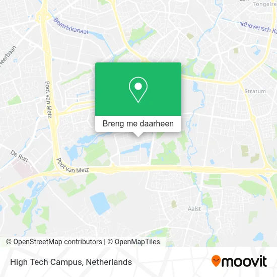 High Tech Campus kaart