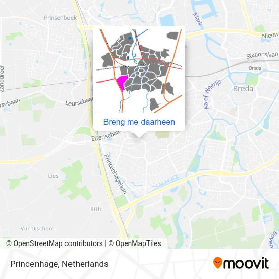 Princenhage kaart