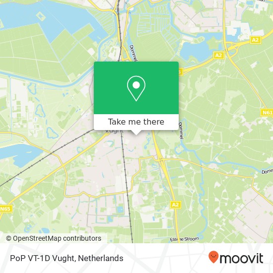 PoP VT-1D Vught kaart