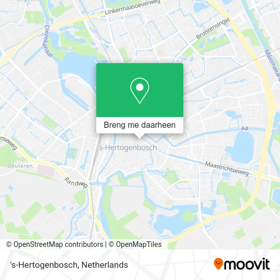 's-Hertogenbosch kaart