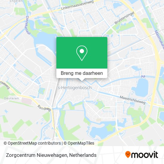 Zorgcentrum Nieuwehagen kaart