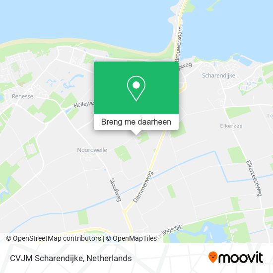 CVJM Scharendijke kaart