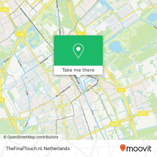 TheFinalTouch.nl kaart