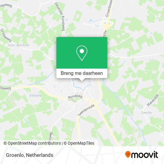 Groenlo kaart