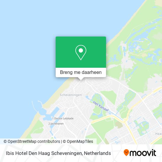 Ibis Hotel Den Haag Scheveningen kaart