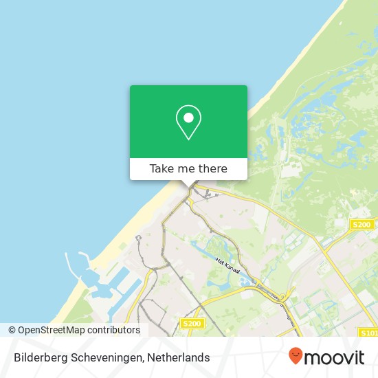 Bilderberg Scheveningen kaart