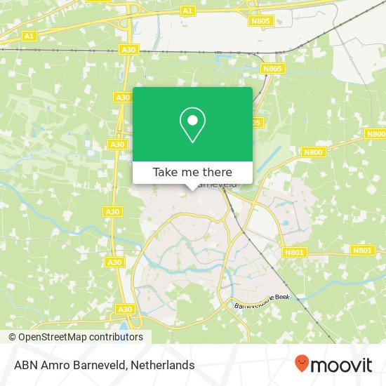 ABN	Amro Barneveld kaart