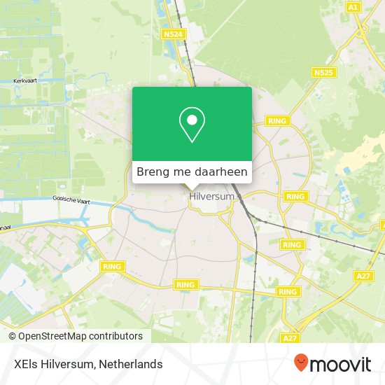 XEls Hilversum kaart