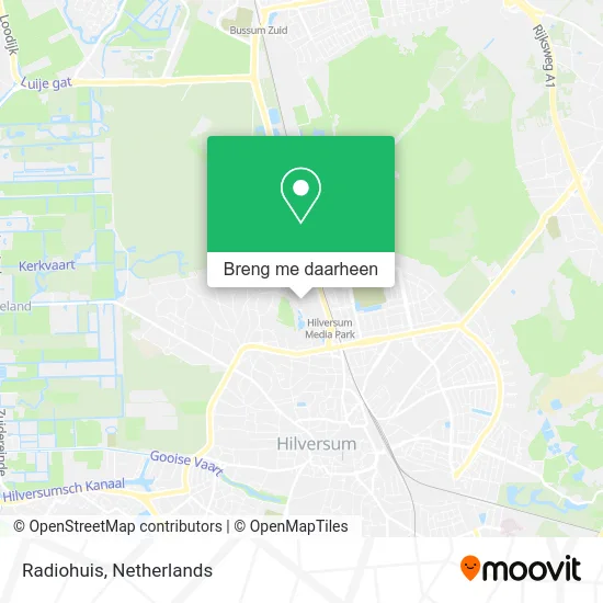 Radiohuis kaart