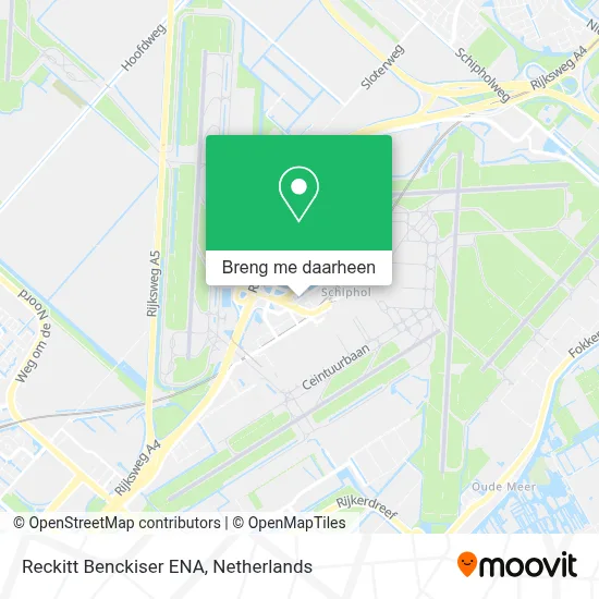 Reckitt Benckiser ENA kaart