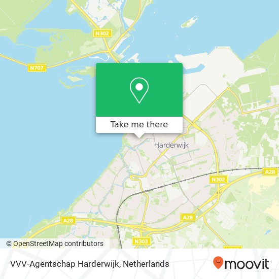 VVV-Agentschap Harderwijk kaart