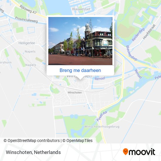 Winschoten kaart