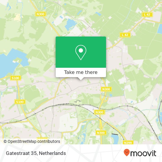 Gatestraat 35, 6373 LN Landgraaf kaart