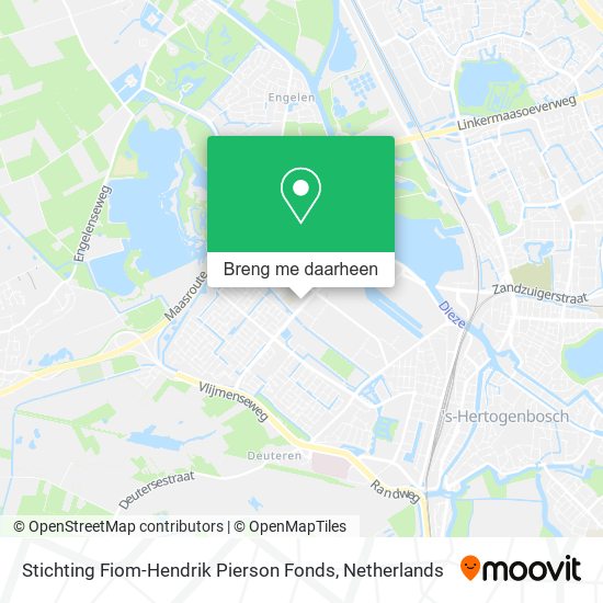Stichting Fiom-Hendrik Pierson Fonds kaart