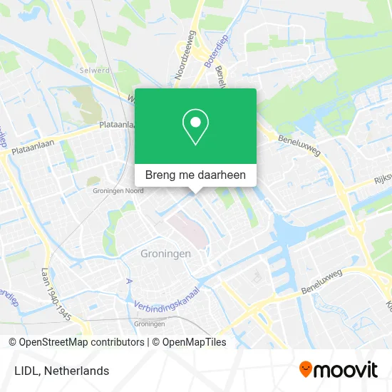 LIDL kaart