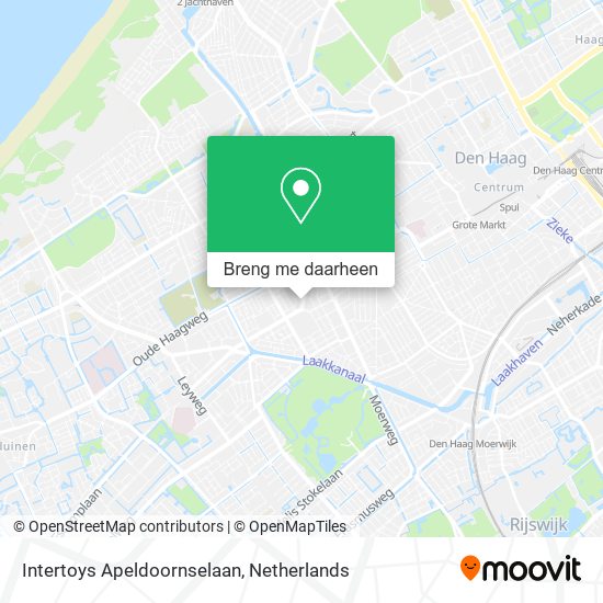 Intertoys Apeldoornselaan kaart