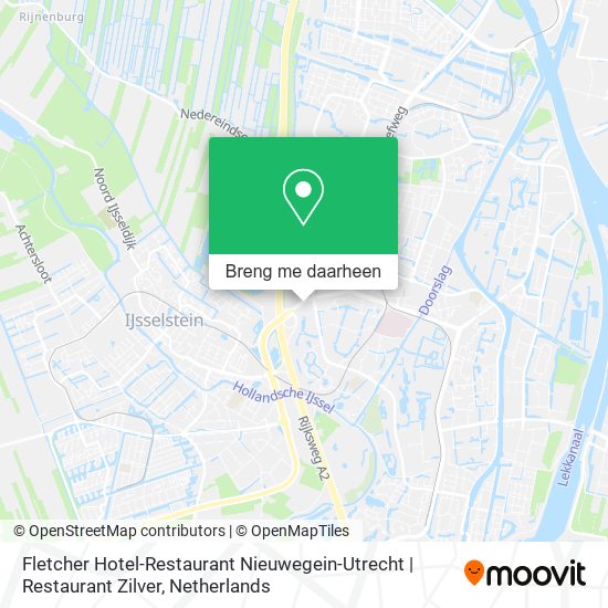Fletcher Hotel-Restaurant Nieuwegein-Utrecht | Restaurant Zilver kaart