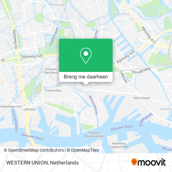 WESTERN UNION kaart