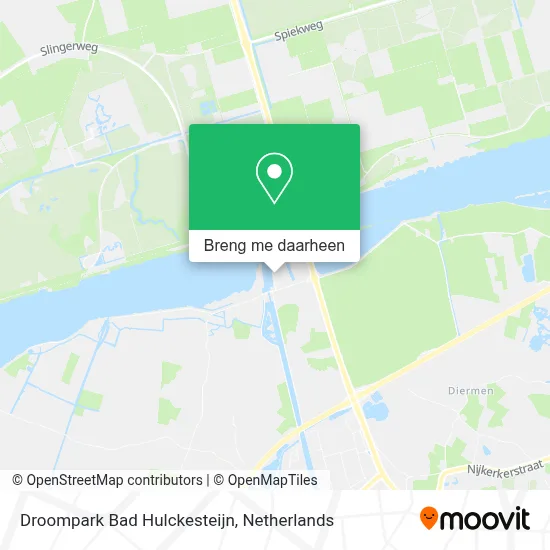 Droompark Bad Hulckesteijn kaart