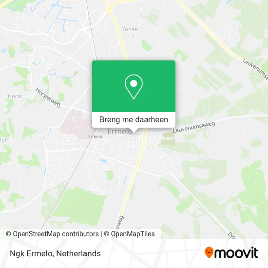 Ngk Ermelo kaart