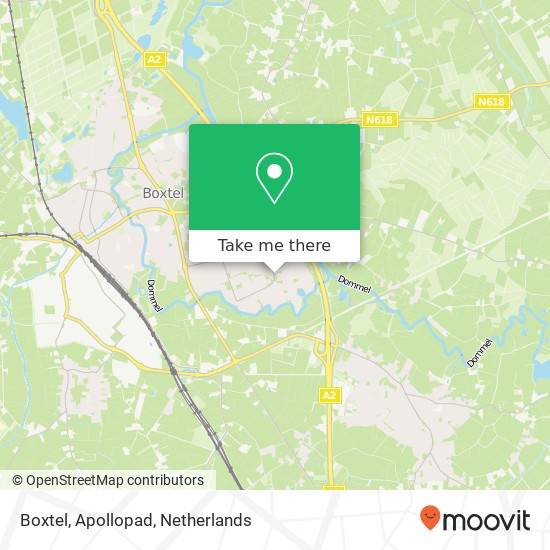 Boxtel, Apollopad kaart