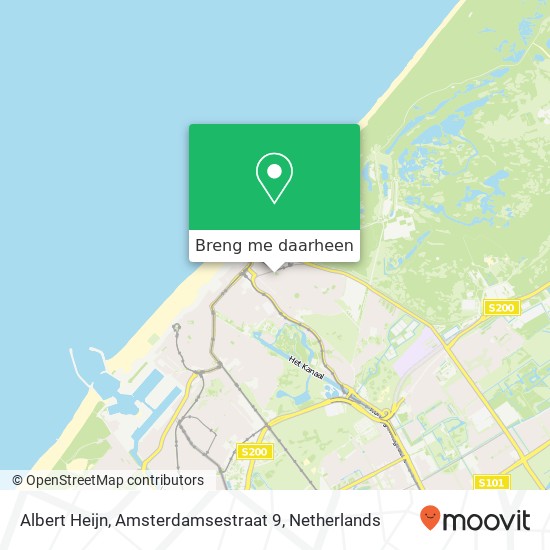 Albert Heijn, Amsterdamsestraat 9 kaart