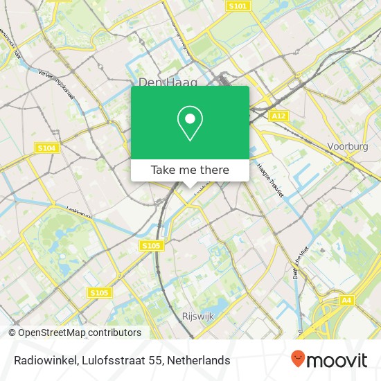 Radiowinkel, Lulofsstraat 55 kaart