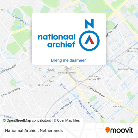 Nationaal Archief kaart