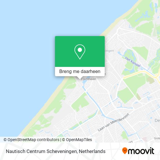 Nautisch Centrum Scheveningen kaart