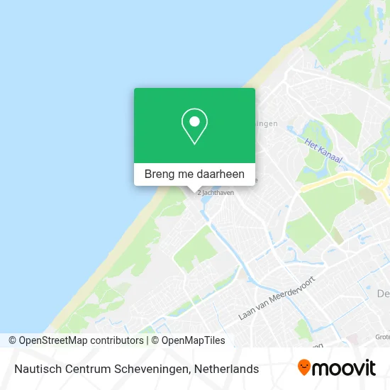 Nautisch Centrum Scheveningen kaart