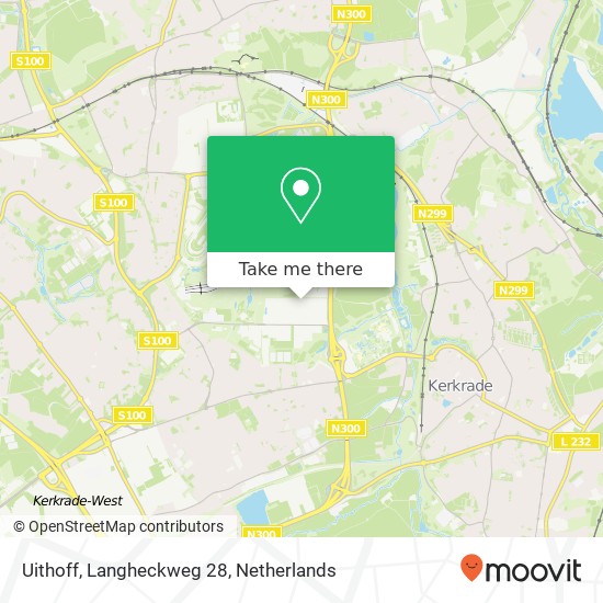 Uithoff, Langheckweg 28 kaart