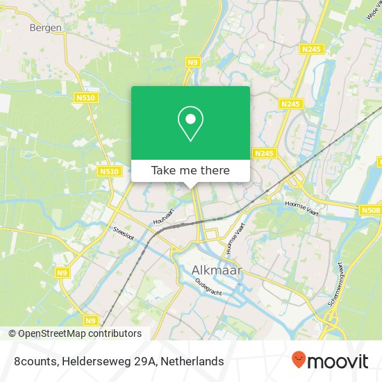 8counts, Helderseweg 29A kaart