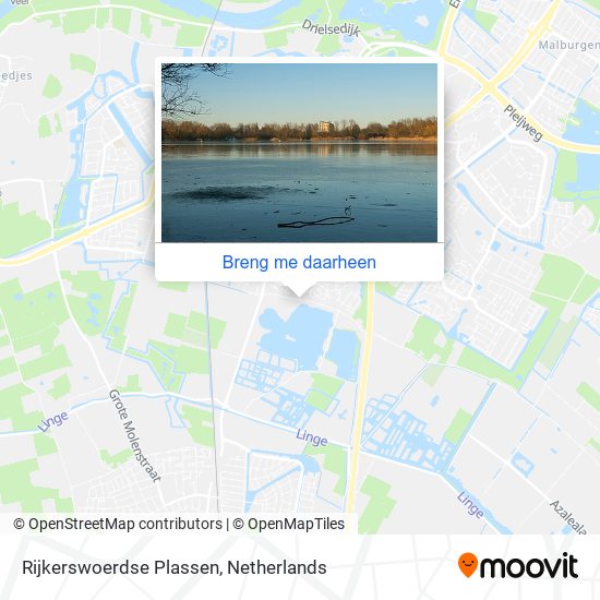 Rijkerswoerdse Plassen kaart