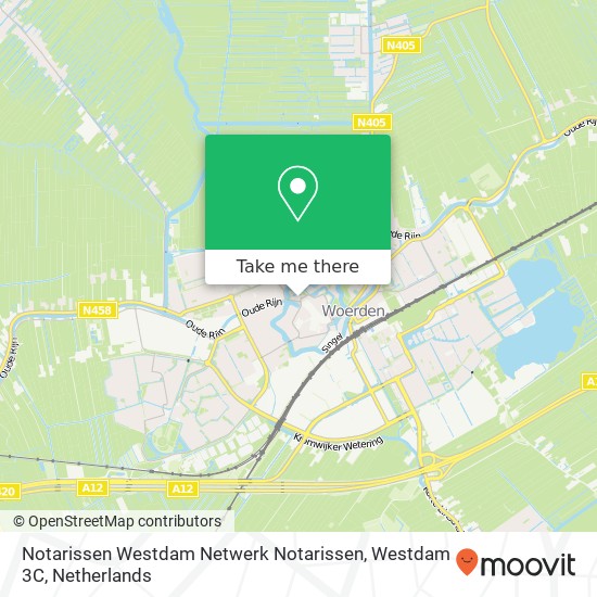 Notarissen Westdam Netwerk Notarissen, Westdam 3C kaart