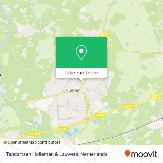 Tandartsen Holleman & Lauwers, Bart de Ligtstraat 15 kaart
