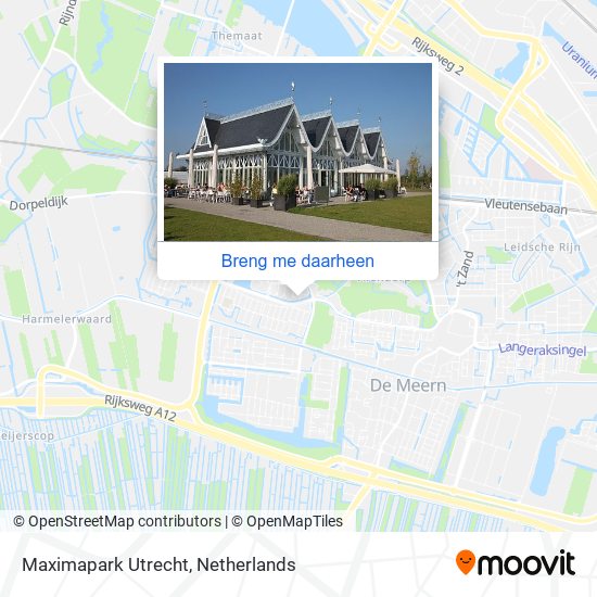 Maximapark Utrecht kaart