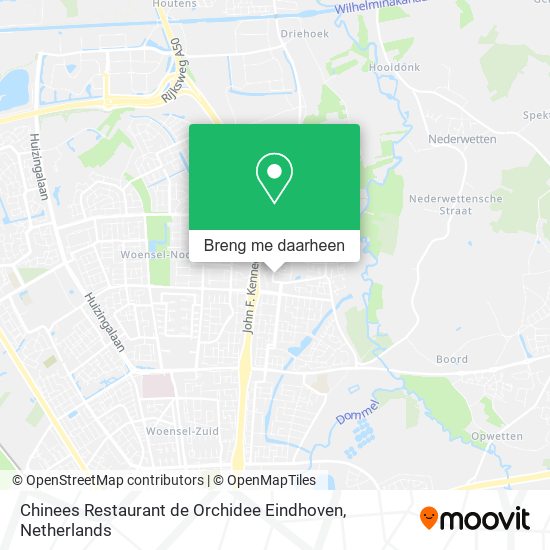 Hoe gaan naar Chinees Restaurant de Orchidee Eindhoven in Eindhoven of Trein?