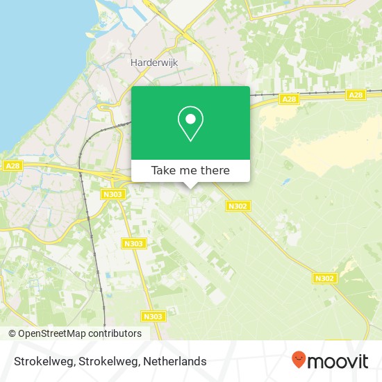 Strokelweg, Strokelweg kaart