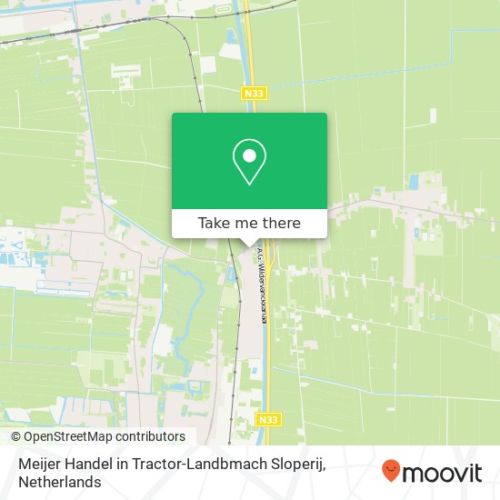 Meijer Handel in Tractor-Landbmach Sloperij kaart