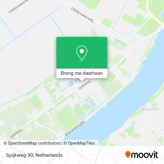 Spijkweg 30 kaart