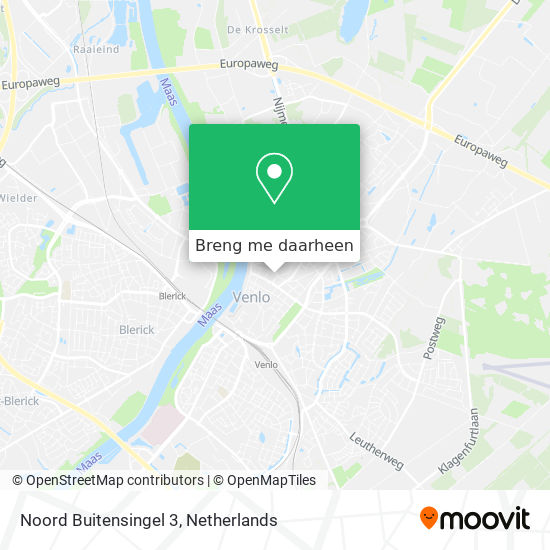 Noord Buitensingel 3 kaart